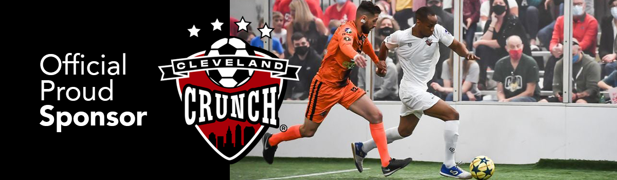 Proud Sponsor of the Cleveland Crunch Soccer Team