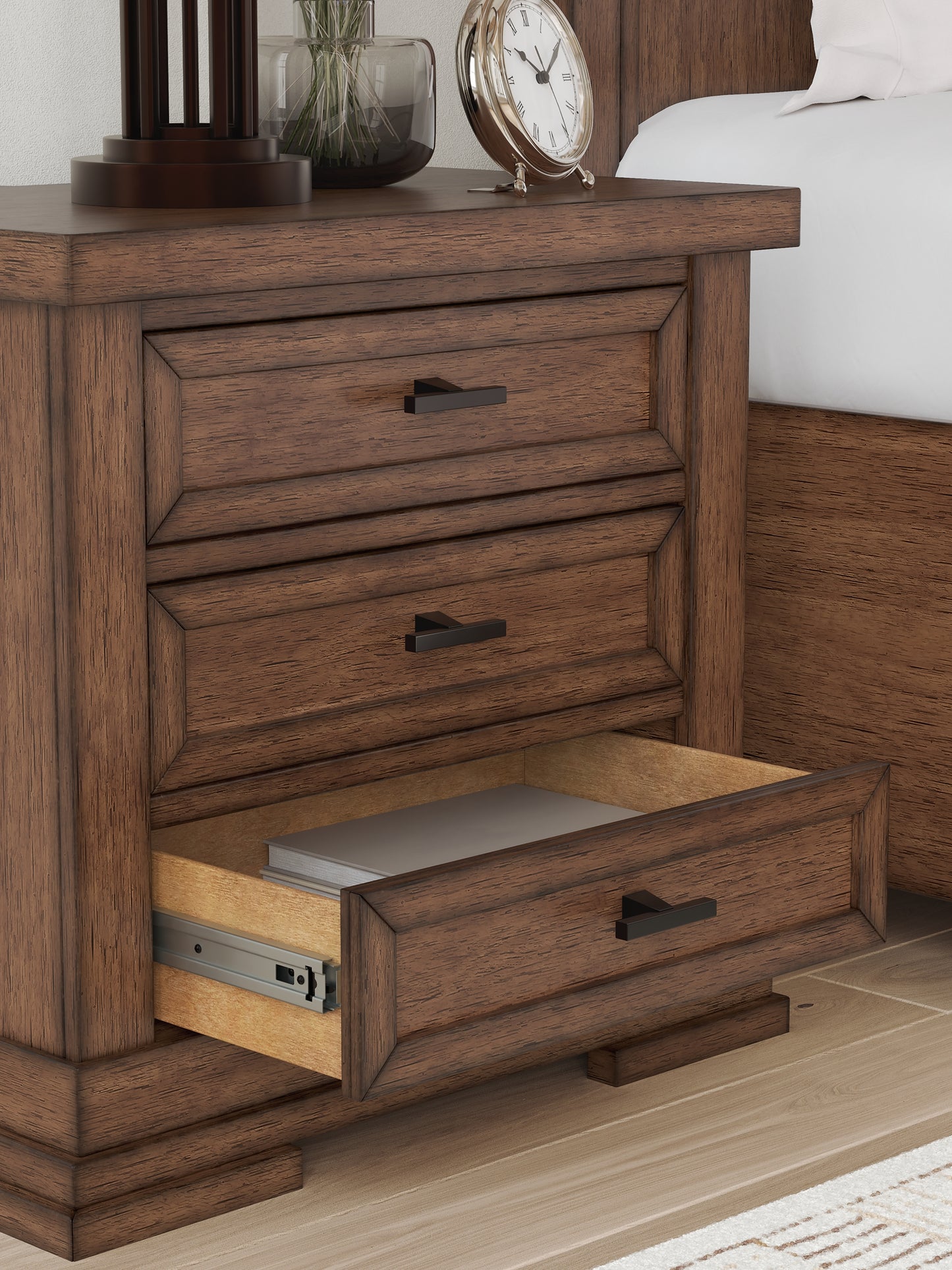 Taffenbrook Three Drawer Night Stand