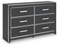 Zuraleus Six Drawer Dresser