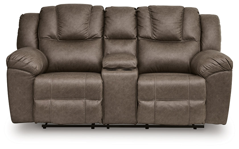 Lowilla DBL Rec Loveseat w/Console