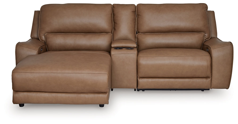 DeepWakes 3-Piece Power Reclining Sectional with Chaise