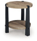 Ridgester Round End Table