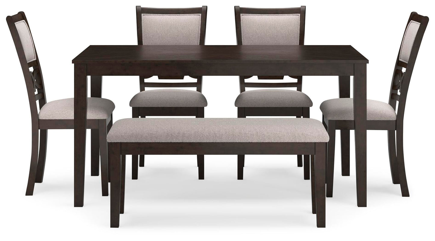 Langwest Dining Room Table Set (6/CN) – Taylor's Furniture