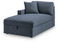 Modmax 5-Piece Double Storage Chaise Sectional with Audio Consoles