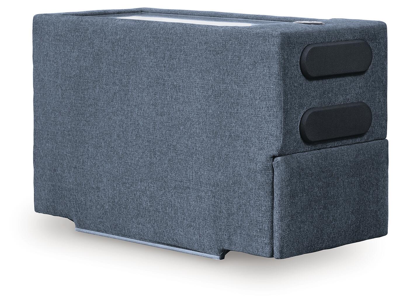 Modmax 5-Piece Double Storage Chaise Sectional with Audio Consoles