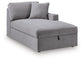 Modmax 5-Piece Double Storage Chaise Sectional with Audio Consoles