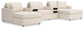 Modmax 5-Piece Double Storage Chaise Sectional with Audio Consoles