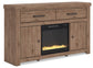Garistyn 62" TV Stand with Electric Fireplace