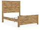 Maystonna Queen Crossbuck Panel Bed