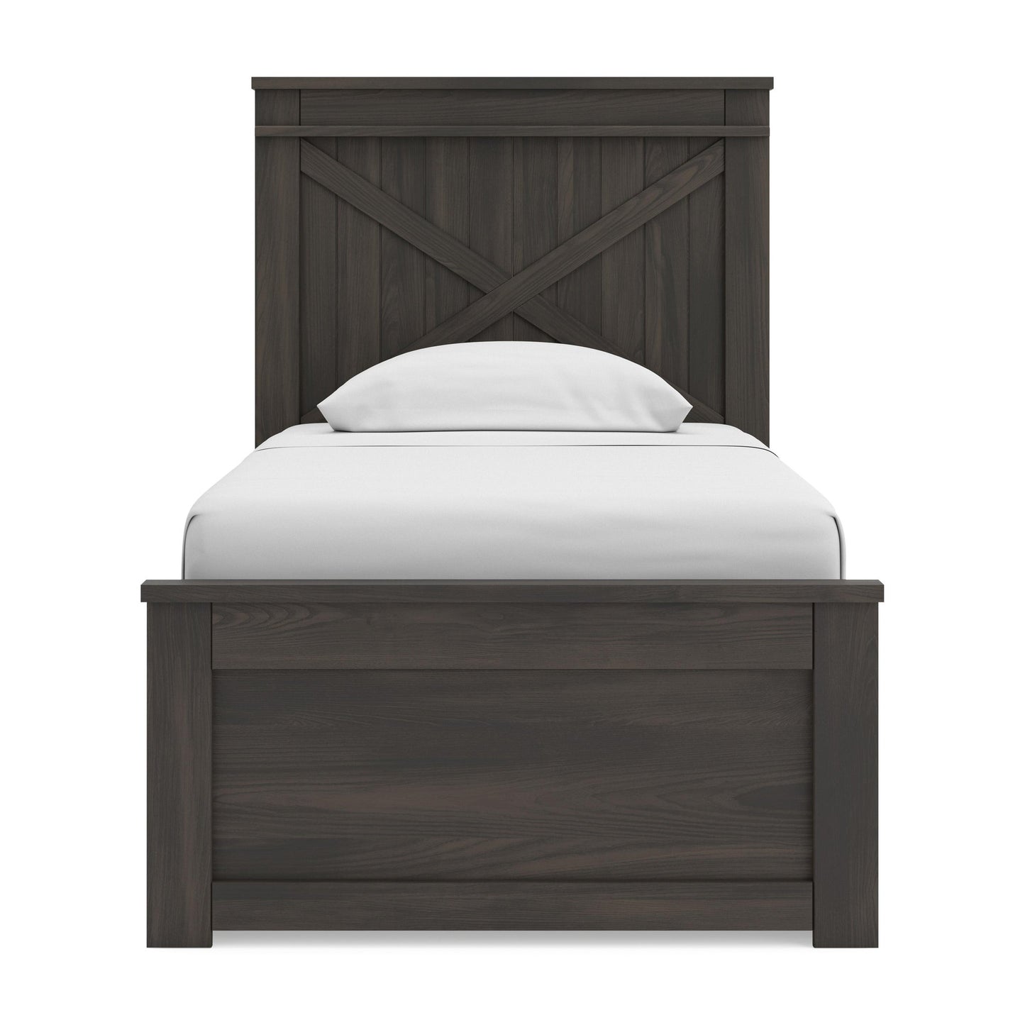 Vonitta Bay Twin Panel Bed with 2 Sided Storage