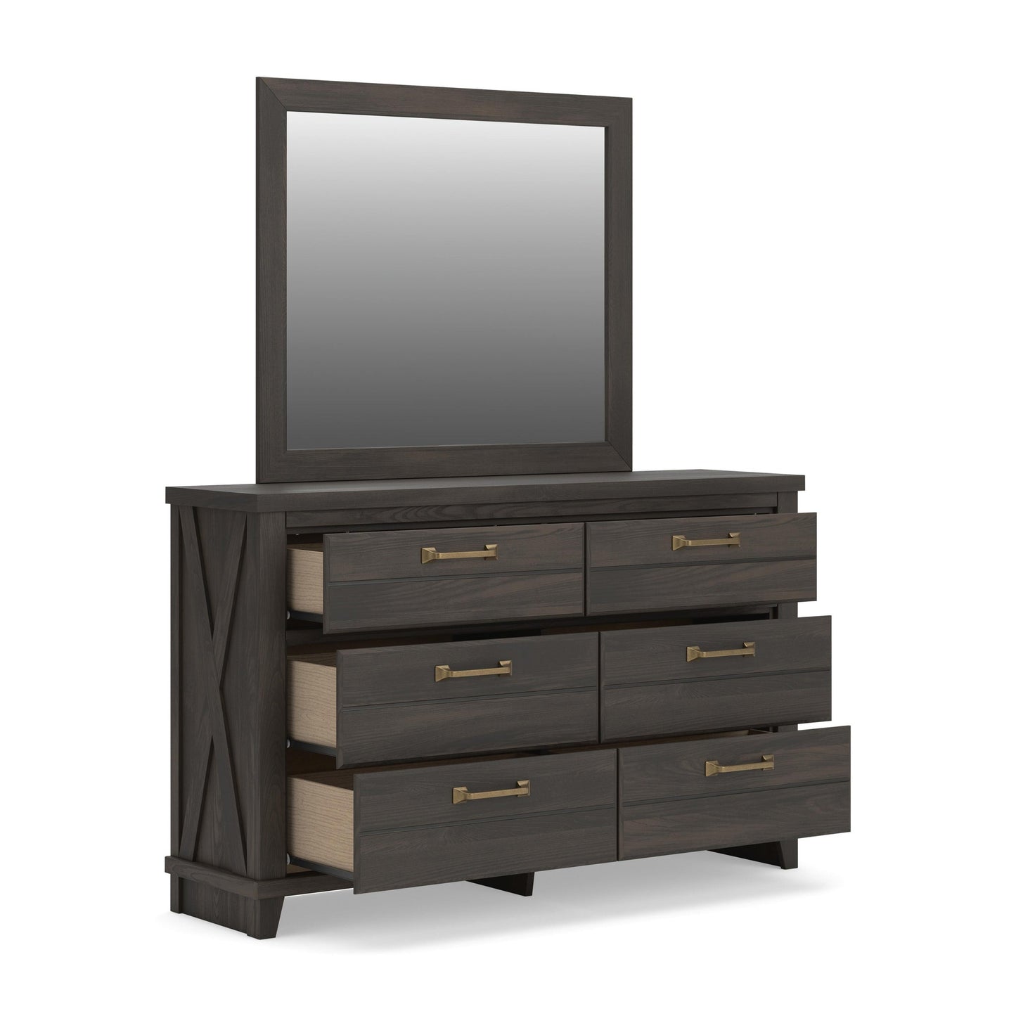Vonitta Bay Dresser and Mirror