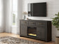 Brazen Valley 71" TV Stand with Electric Fireplace