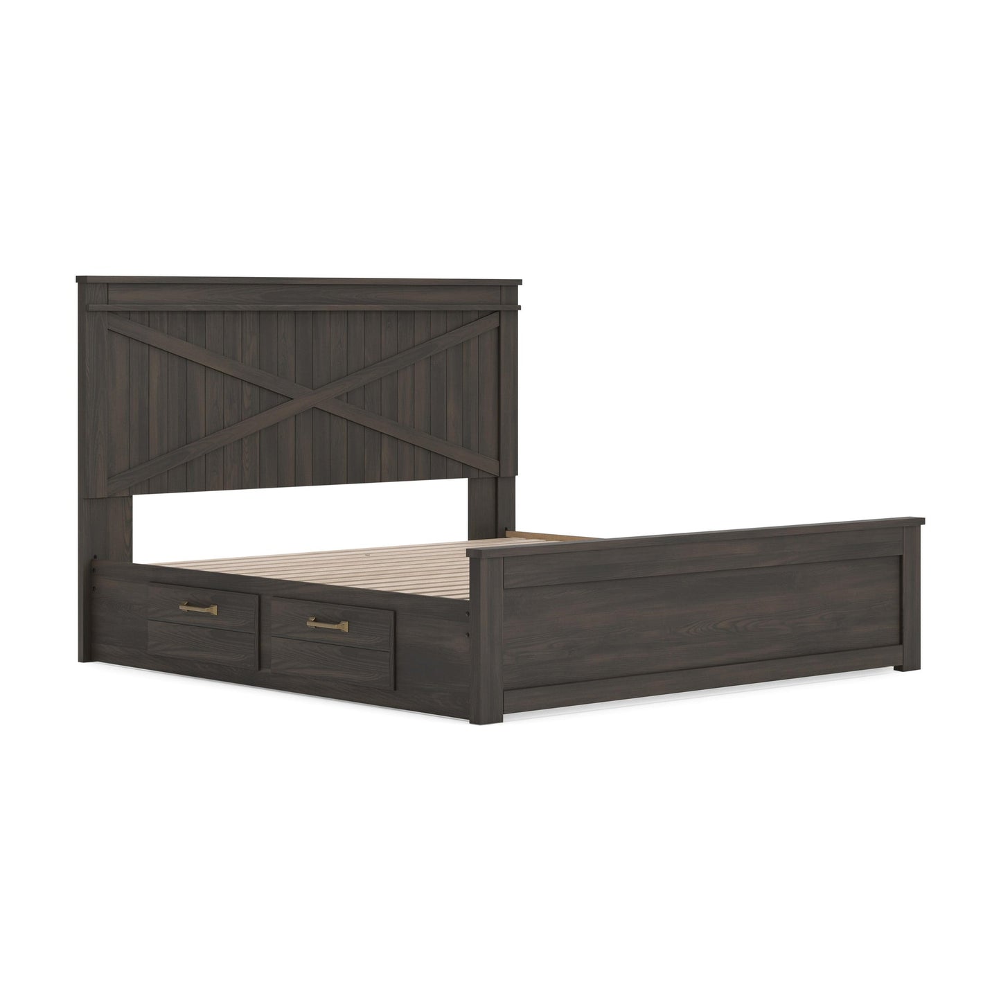 Vonitta Bay King Panel Bed with Storage