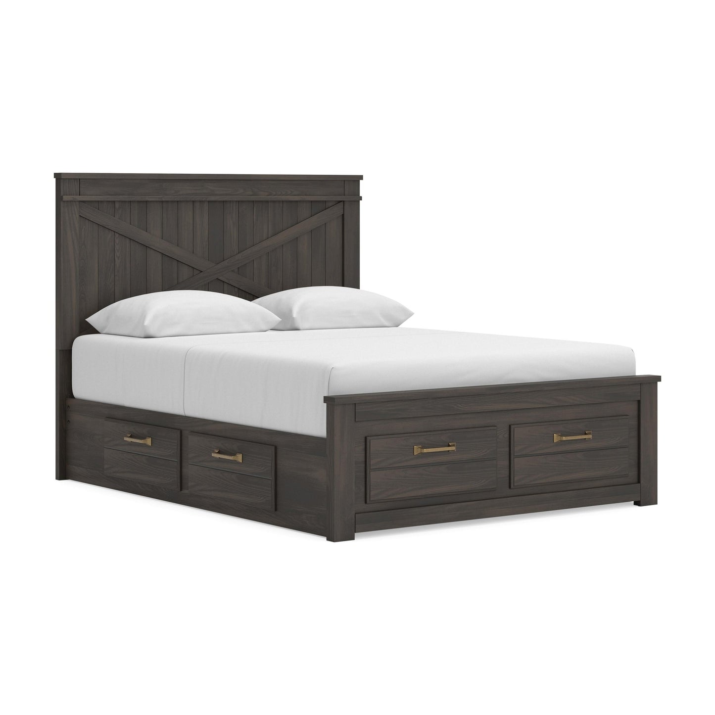 Vonitta Bay Queen Panel Storage Bed