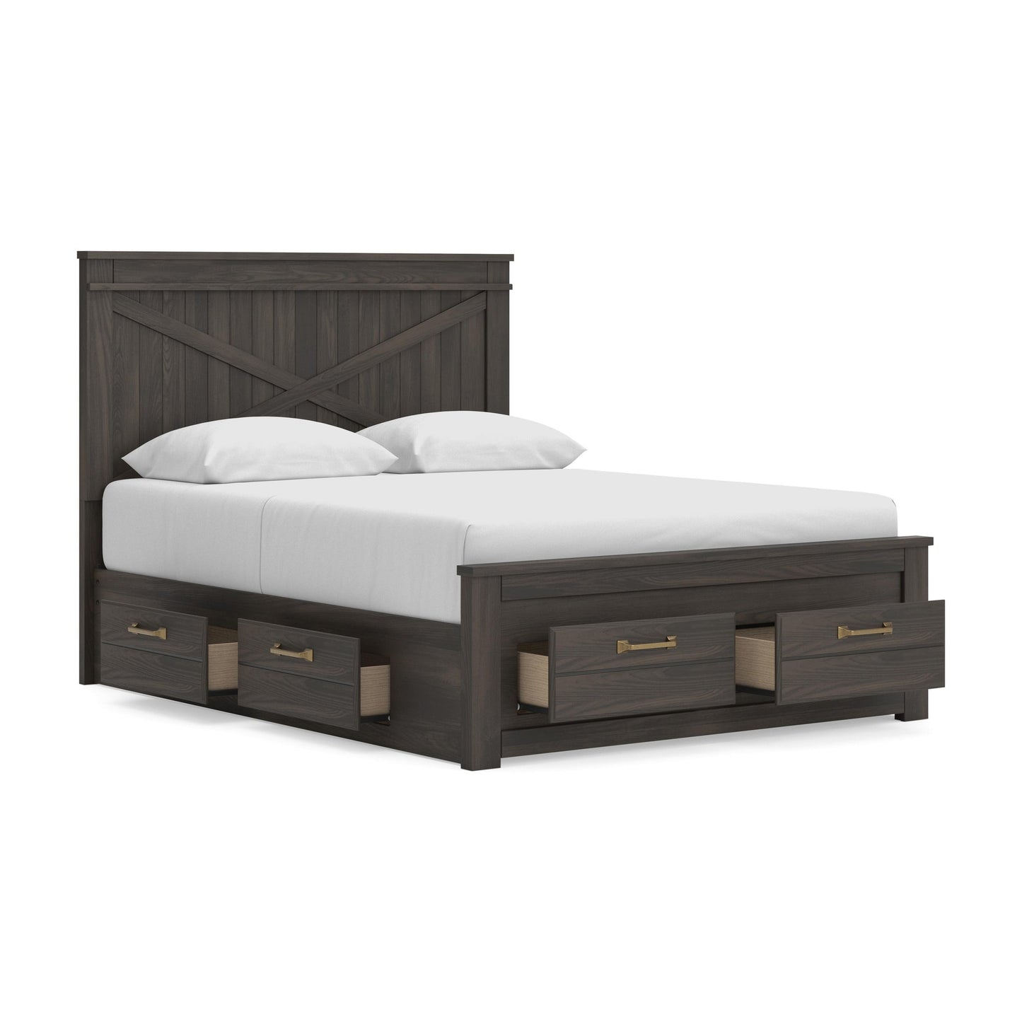 Vonitta Bay Queen Panel Storage Bed