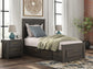 Vonitta Bay Twin Panel Storage Bed