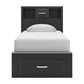 Stabotta Twin Bookcase Storage Bed