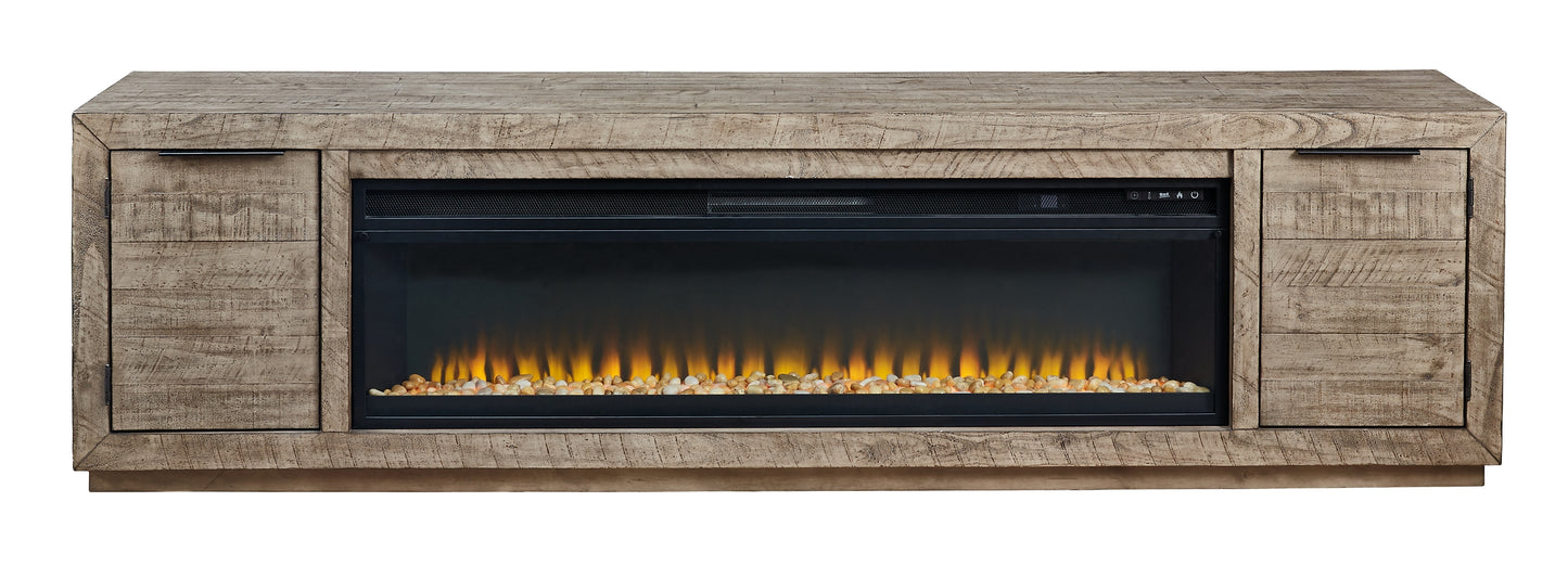 Krystanza TV Stand with Electric Fireplace